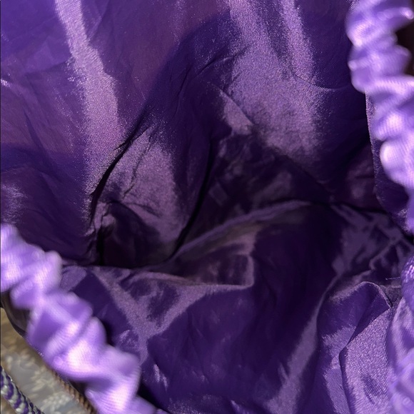 Thirty One Purple Drawstring Backpack - Picture 3 of 4